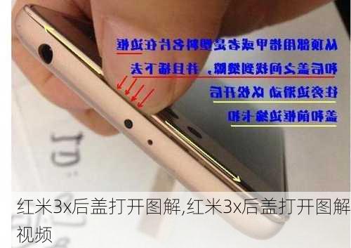 红米3x后盖打开图解,红米3x后盖打开图解视频