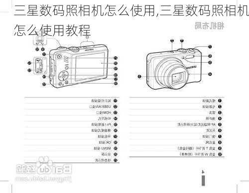 三星数码照相机怎么使用,三星数码照相机怎么使用教程