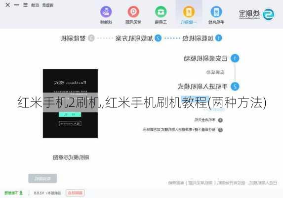 红米手机2刷机,红米手机刷机教程(两种方法)