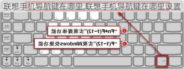 联想手机导航键在哪里,联想手机导航键在哪里设置