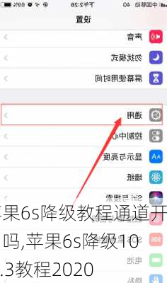 苹果6s降级教程通道开了吗,苹果6s降级10.3.3教程2020