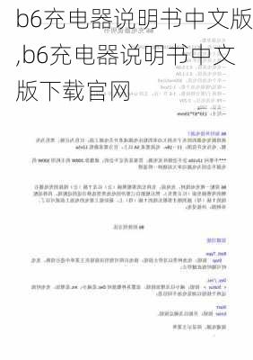 b6充电器说明书中文版,b6充电器说明书中文版下载官网