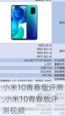 小米10青春版评测,小米10青春版评测视频