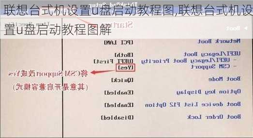 联想台式机设置u盘启动教程图,联想台式机设置u盘启动教程图解