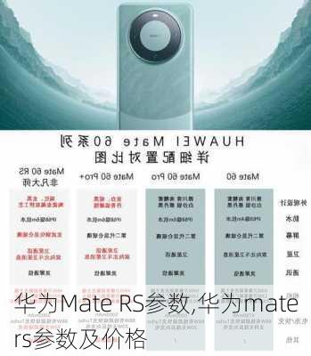 华为Mate RS参数,华为maters参数及价格