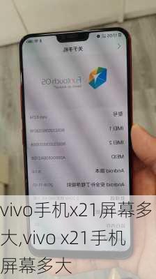 vivo手机x21屏幕多大,vivo x21手机屏幕多大