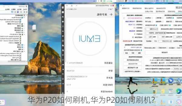 华为P20如何刷机,华为P20如何刷机?