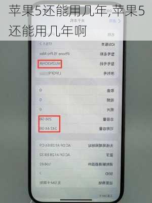 苹果5还能用几年,苹果5还能用几年啊