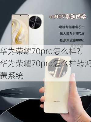 华为荣耀70pro怎么样?,华为荣耀70pro怎么样转鸿蒙系统