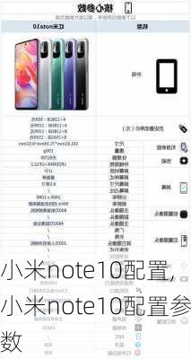 小米note10配置,小米note10配置参数