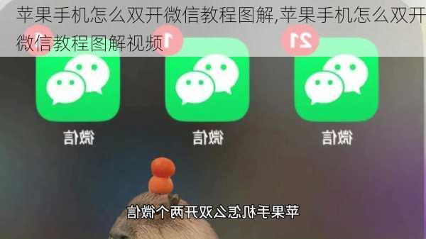 苹果手机怎么双开微信教程图解,苹果手机怎么双开微信教程图解视频