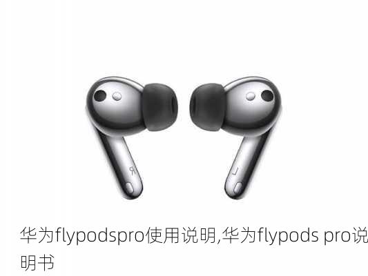 华为flypodspro使用说明,华为flypods pro说明书