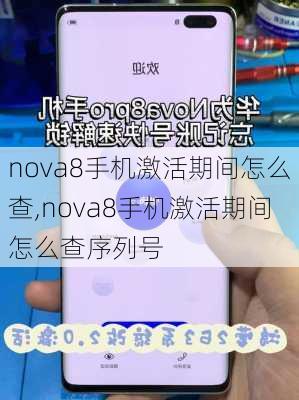 nova8手机激活期间怎么查,nova8手机激活期间怎么查序列号