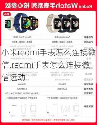 小米redmi手表怎么连接微信,redmi手表怎么连接微信运动