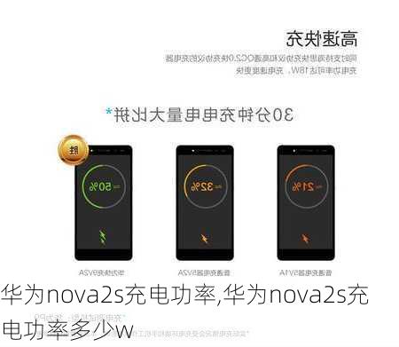 华为nova2s充电功率,华为nova2s充电功率多少w