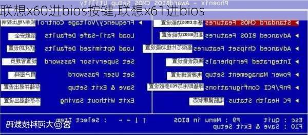 联想x60进bios按键,联想x61进bios