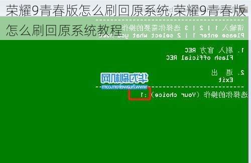 荣耀9青春版怎么刷回原系统,荣耀9青春版怎么刷回原系统教程