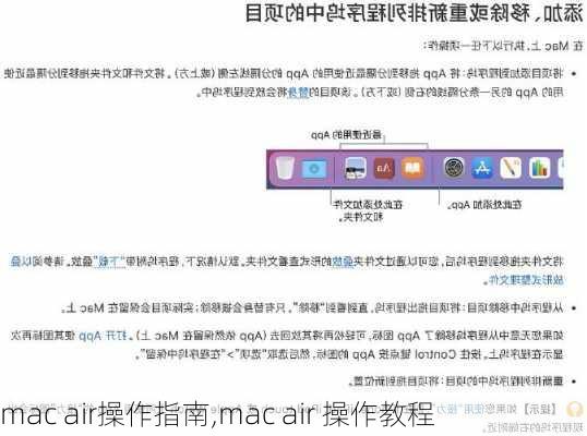 mac air操作指南,mac air 操作教程