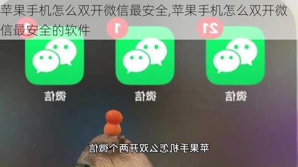 苹果手机怎么双开微信最安全,苹果手机怎么双开微信最安全的软件