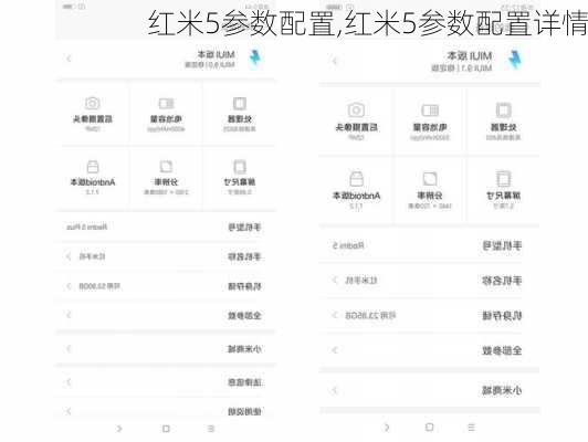 红米5参数配置,红米5参数配置详情