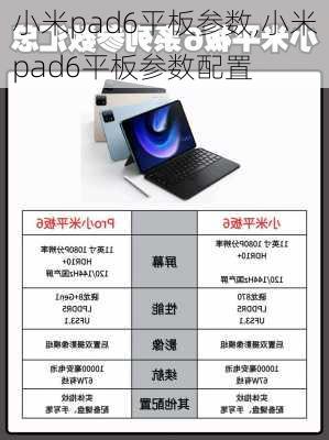 小米pad6平板参数,小米pad6平板参数配置