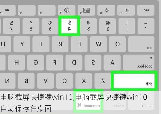 电脑截屏快捷键win10,电脑截屏快捷键win10 自动保存在桌面