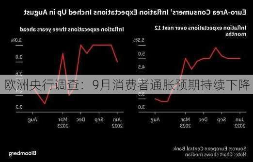 欧洲央行调查：9月消费者通胀预期持续下降