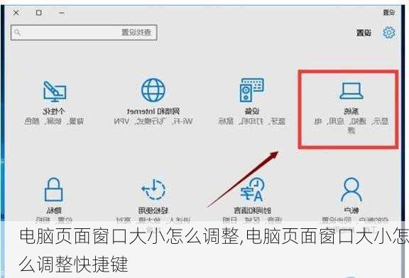 电脑页面窗口大小怎么调整,电脑页面窗口大小怎么调整快捷键