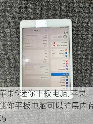 苹果5迷你平板电脑,苹果迷你平板电脑可以扩展内存吗