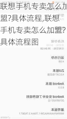 联想手机专卖怎么加盟?具体流程,联想手机专卖怎么加盟?具体流程图