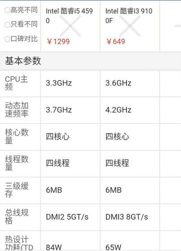 联想cpui3和i5的区别,联想处理器i3和i5