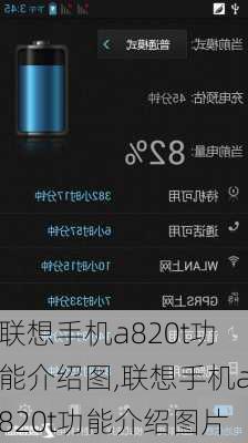 联想手机a820t功能介绍图,联想手机a820t功能介绍图片