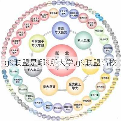 g9联盟是哪9所大学,g9联盟高校