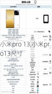 小米pro 13,小米pro13尺寸