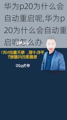 华为p20为什么会自动重启呢,华为p20为什么会自动重启呢怎么办