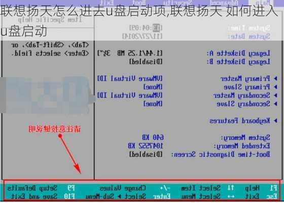 联想扬天怎么进去u盘启动项,联想扬天 如何进入u盘启动