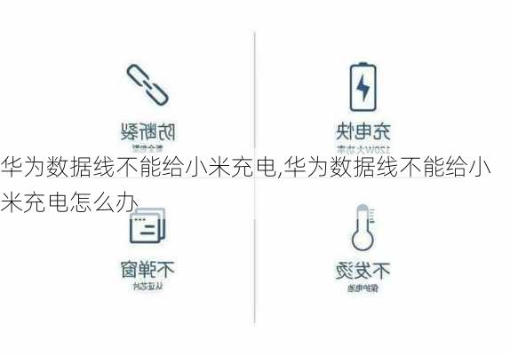 华为数据线不能给小米充电,华为数据线不能给小米充电怎么办