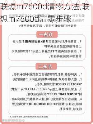 联想m7600d清零方法,联想m7600d清零步骤