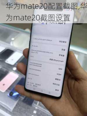 华为mate20配置截图,华为mate20截图设置