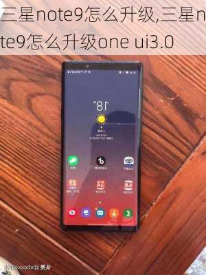 三星note9怎么升级,三星note9怎么升级one ui3.0