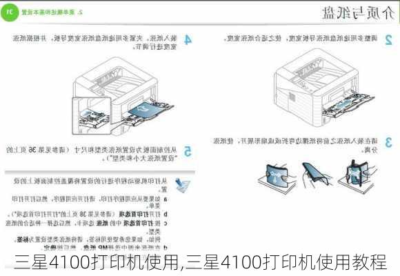 三星4100打印机使用,三星4100打印机使用教程