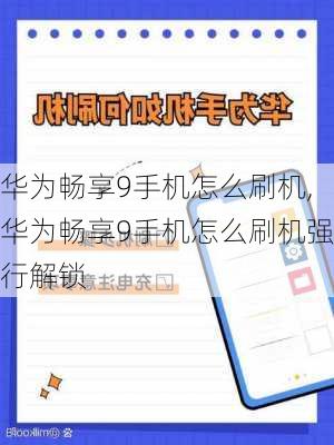 华为畅享9手机怎么刷机,华为畅享9手机怎么刷机强行解锁