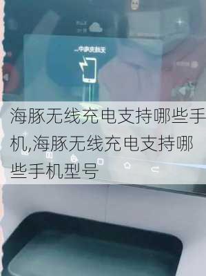 海豚无线充电支持哪些手机,海豚无线充电支持哪些手机型号