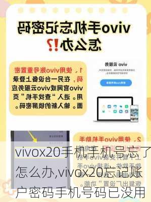 vivox20手机手机号忘了怎么办,vivox20忘记账户密码手机号码已没用